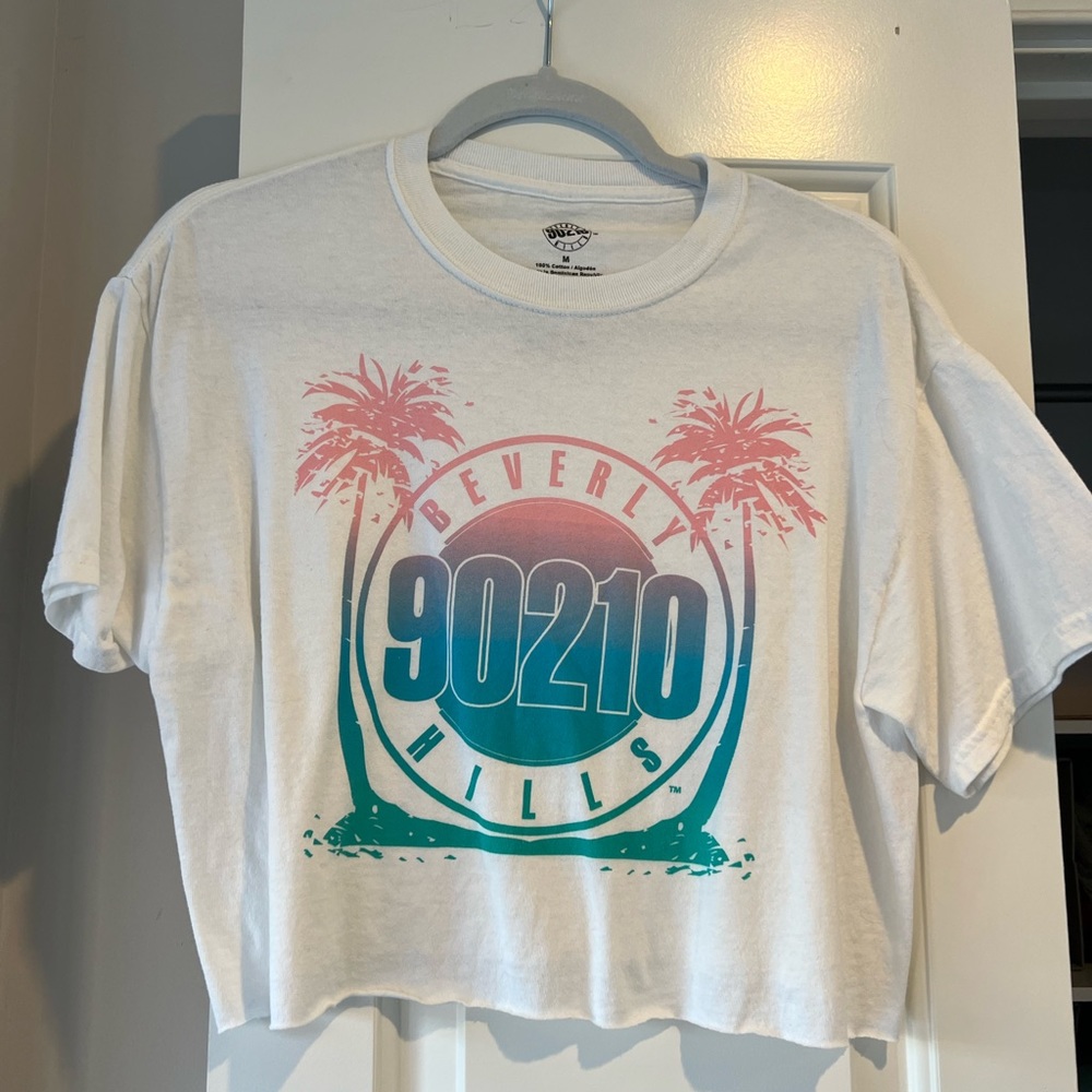 90210 Vintage Crop Top shirt.  New. Never worn.